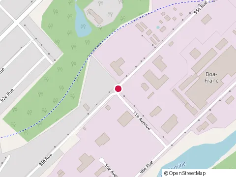 Location of Clyvanor at 2125 95E Rue, Saint-Georges