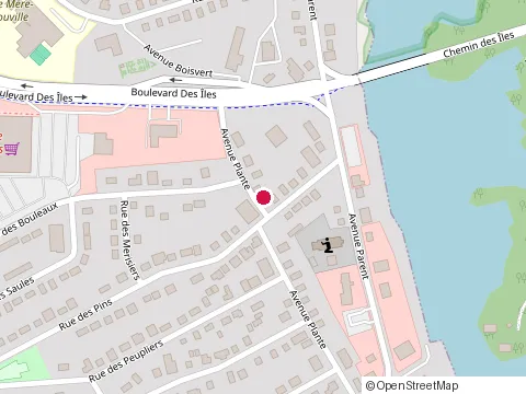 Location of Coin de la Patate at 2 Rue des Pins, Port-Cartier
