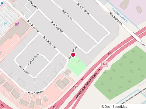 Location of Collège Multihexa at 6085 Rue Corbeil, Trois-Rivières