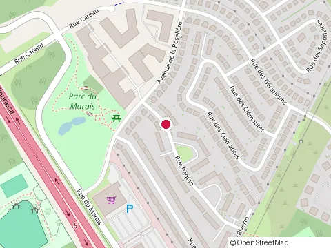 Location of Compagnie des Jeunes Retraites at 8815 Avenue Jean-Paquin, Québec