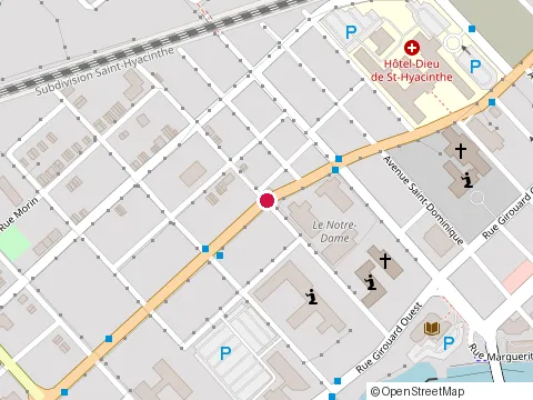 Location of Comptant.Com St-Hyacinthe at 2335 Rue Dessaulles, Saint-Hyacinthe