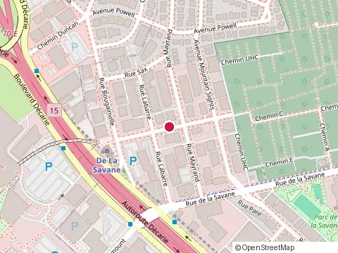 Location of Comtax Inc at 400-5075 Rue de Sorel, Montréal