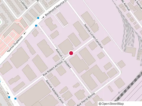 Location of Concordia Aluminium Ltée at 9250 Rue Robert-Armour, Montréal