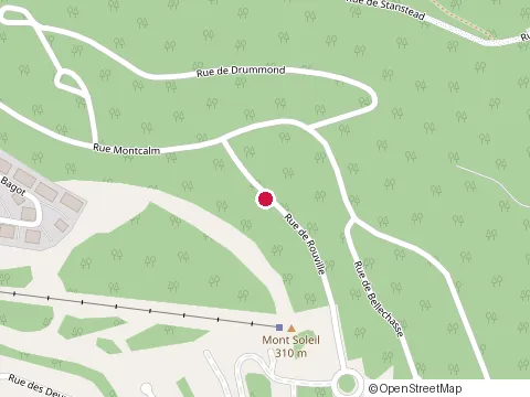 Location of Construction 7 Étoiles Inc. at 101 Rue de Rouville, Bromont