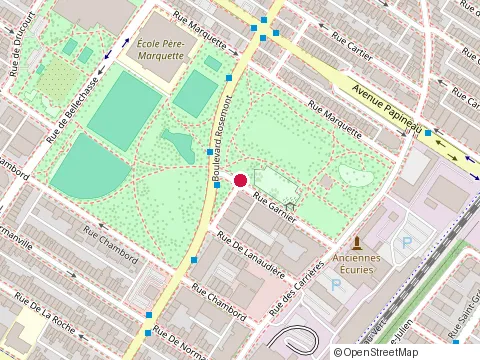 Location of Construction Bichaud at 5760 Rue Garnier, Montréal