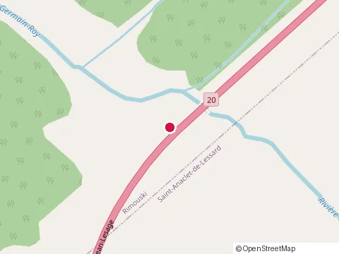Location of Construction Bouillon et Fils Inc. at 119 avenue du Havre Local C, Rimouski