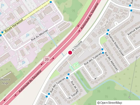 Location of Construction Camara at 711 Route Harwood, Vaudreuil-Dorion