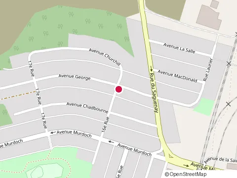 Location of Construction Citek Inc at 14 avenue George, Rouyn-Noranda