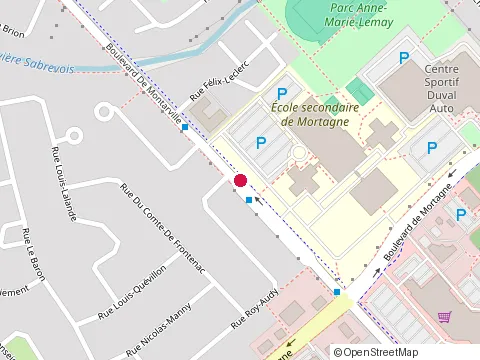 Location of Construction Corel Inc at 935 boulevard de Montarville, Boucherville