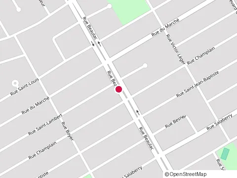 Location of Construction Cote & Mudie at 459 Rue Champlain, Salaberry-de-Valleyfield