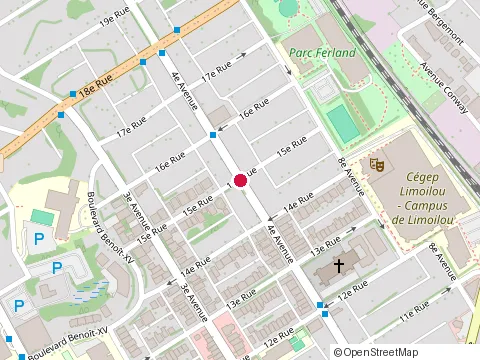 Location of Construction de la Capitale at 1433 4E Ave, Québec