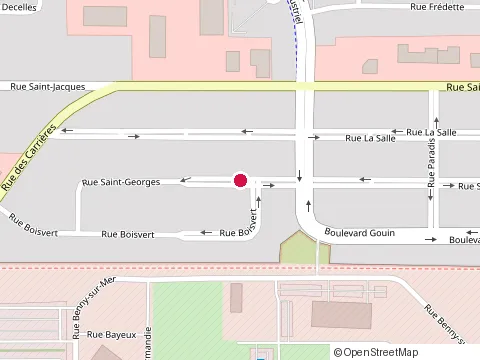 Location of Construction Denis Boyer & Fil at 640 Rue Saint-Georges, Saint-Jean-sur-Richelieu