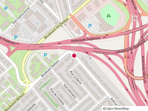 Location of Construction Denis Inc at 1143 avenue Beaupre, Québec