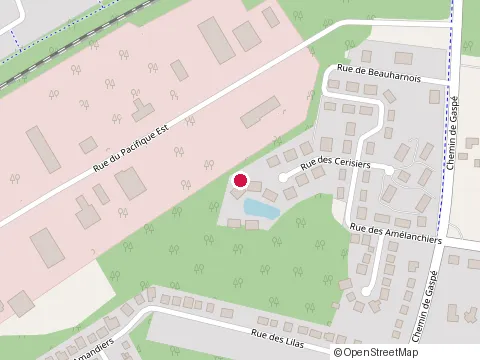 Location of Construction Désourdy at 75 Rue Pacifique E, Bromont