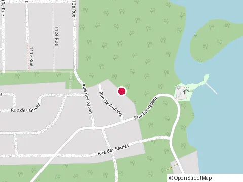 Location of Construction Dm - Entrepreneur Général at 74 Rue des Grives, Magog