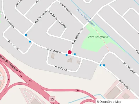Location of Construction Dm Turcotte at 6685 Rue Marion, Trois-Rivières