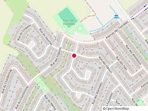 Location of Construction Duguay & Fils at des Rue des Colombes 7265, Laval