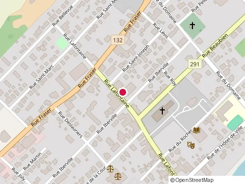 Location of Construction Ep Enr at 73 Rue Iberville, Rivière-du-Loup