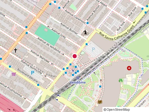 Location of Construction Fitzpatrick at 5135 boulevard de Maisonneuve O, Montréal