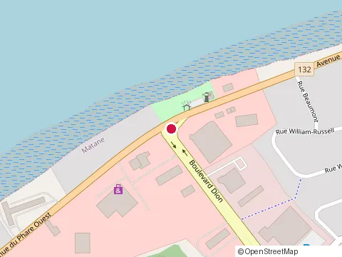 Location of Construction Ge Inc at 2041 Rue de Matane-Sur-Mer Rr, Matane