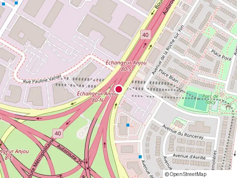 Location of Construction Gesmo Inc at 8162 Boulevard Métropolitain E, Montréal