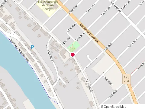 Location of Construction Guy Roy at 13480 2E Ave, Saint-Georges