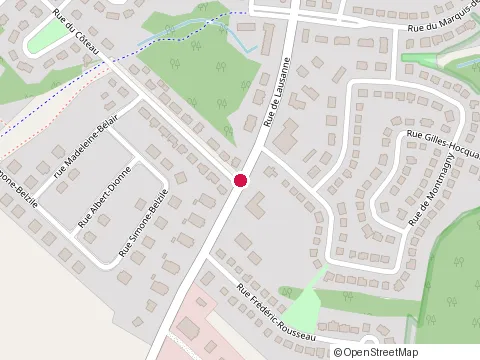 Location of Construction J-C Lepage Ltee at 569 Rue de Lausanne, Rimouski