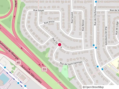 Location of Construction Jacques Marchand at 4179 Rue de Saint-Bruno, Trois-Rivières