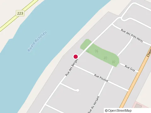 Location of Construction Jean Francois Nadeau Inc at 1254 Rue des Berges, Sorel-Tracy