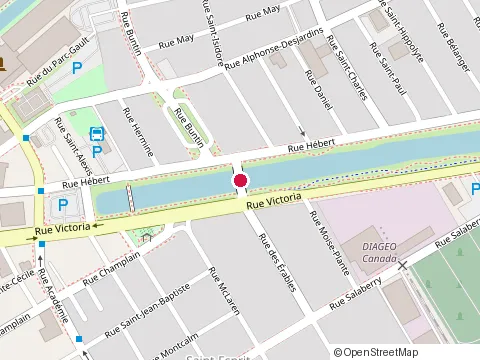 Location of Construction Lecompte Inc at 467 Bd des Érables, Salaberry-de-Valleyfield