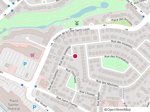 Location of Construction Lph at 189 Rue des Violettes, Sainte-Thérèse