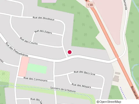 Location of Construction Ls at 24 Rue des Bouleaux, Sept-Îles
