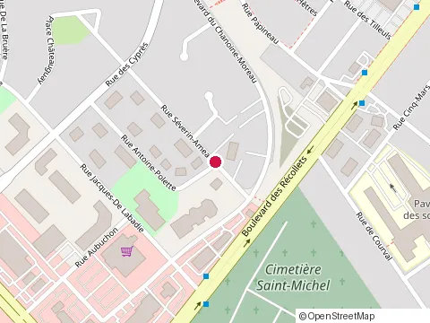 Location of Construction Marc Beaulieu et Fils at 3725 Rue Severin Ameau, Trois-Rivières