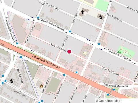 Location of Construction Martin Alie at 1313 Rue Verchères, Longueuil