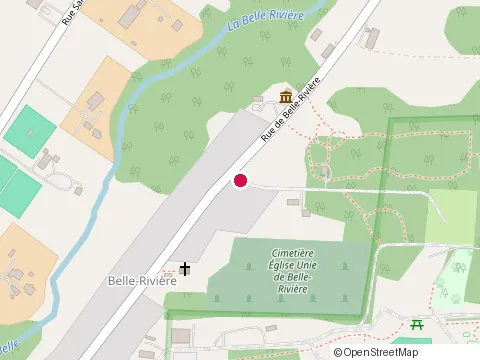 Location of Construction Martin Leduc Inc at Rue de Belle Rivière, Mirabel