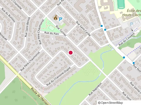 Location of Construction Michel Fiset Inc at 1474 Rue du Chanoine-Dupre, L'Ancienne-Lorette