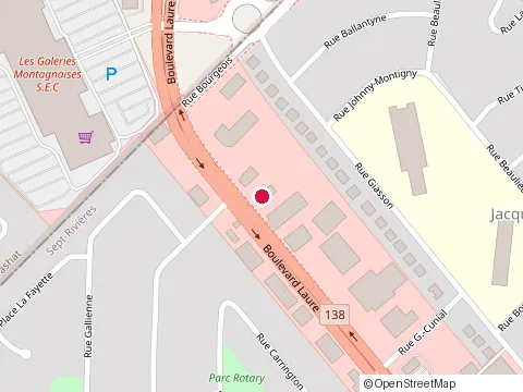 Location of Construction Michel Pellerin at 834 boulevard Laure, Sept-Îles