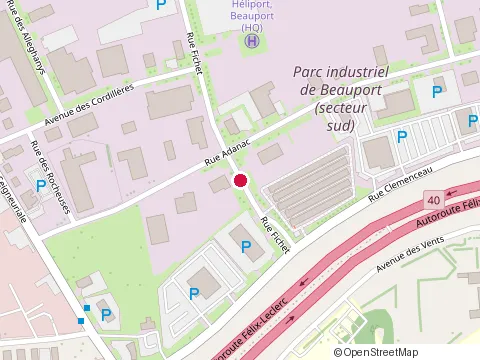 Location of Construction N Bosse at 325 Rue Fichet, Québec