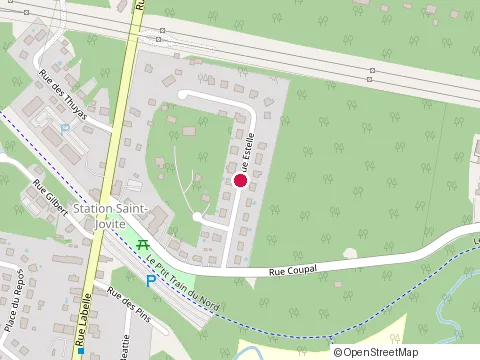 Location of Construction Panache Inc at 1140 Rue Estelle, Mont-Tremblant