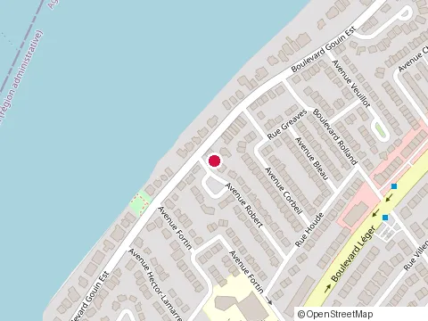 Location of Construction Reno-Bell at 6689 Rue St-Hubert, Montréal