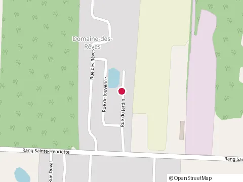 Location of Construction Rénovation Lb at 157 Rue du Jardin, Saint-Lin-Laurentides