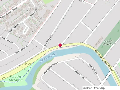 Location of Construction Renovation Steve at 27 Rue Saint-Henri, Victoriaville