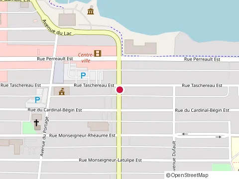 Location of Construction Rénovation Titan at 1788 boulevard Rideau, Rouyn-Noranda