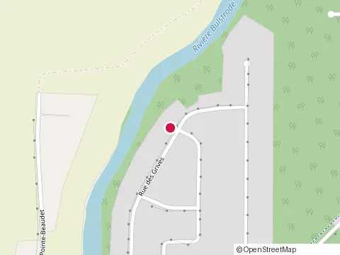 Location of Construction Thibodeau-9281-2676 Québec Inc at 1020 Rue des Grives, Victoriaville
