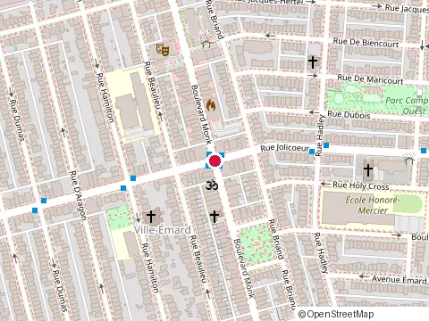 Location of Construction Triocan at 2378 Rue Jolicoeur, Montréal