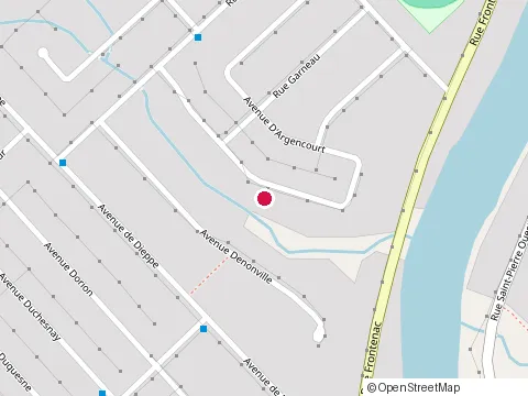 Location of Constructions Alain Cote Inc at 135 avenue de Beaujeu, Saint-Hyacinthe