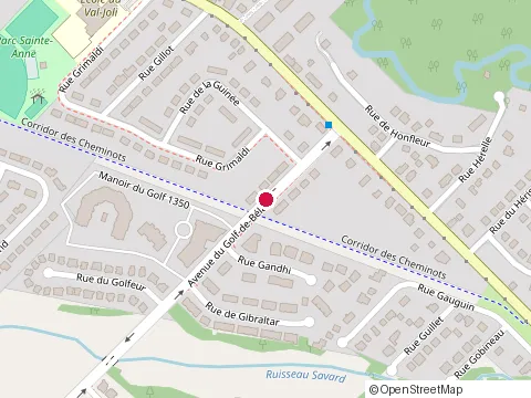 Location of Constructions C Ouellet at 1659 boulevard Pie Xi N, Québec