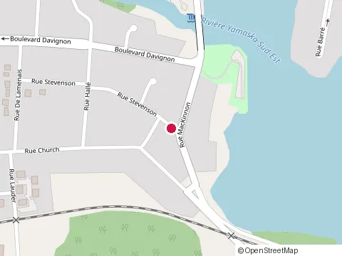 Location of Constructions Denis Rioux Inc at 218 Rue Stevenson, Cowansville