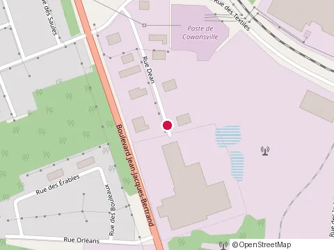 Location of Constructions Guy Montagne Inc at 135 Rue Dean, Cowansville