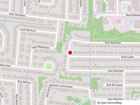 Location of Constructions Guy Sébas Inc. at 4420 Rue Robitaille, Sherbrooke